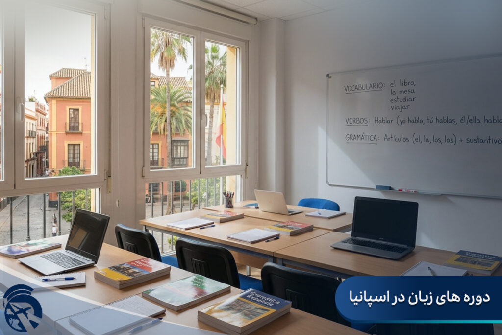 دوره های زبان در اسپانیا