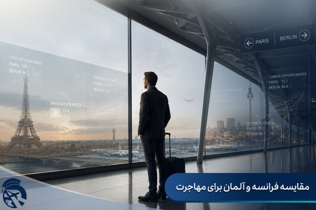 مقایسه فرانسه و آلمان برای مهاجرت
