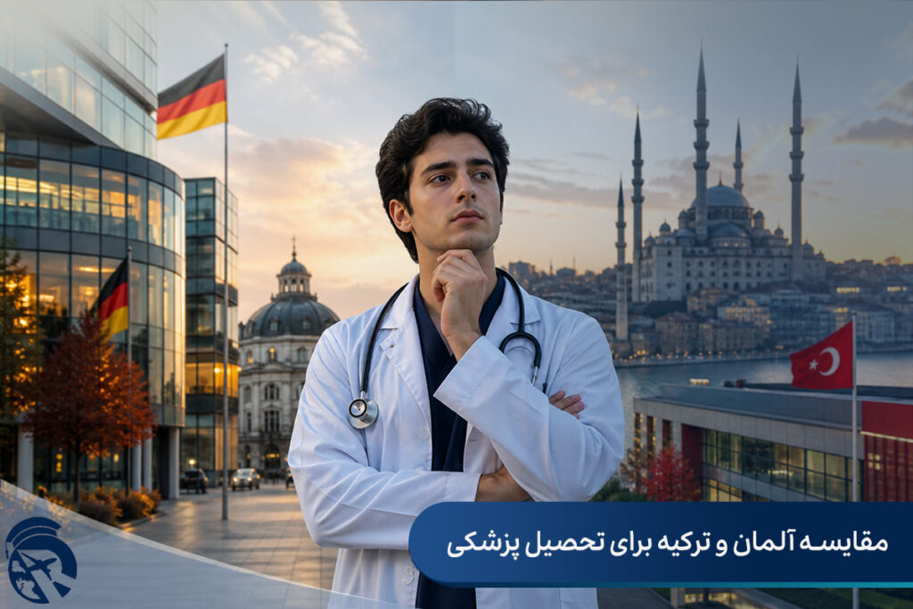 مقایسه آلمان و ترکیه برای تحصیل پزشکی